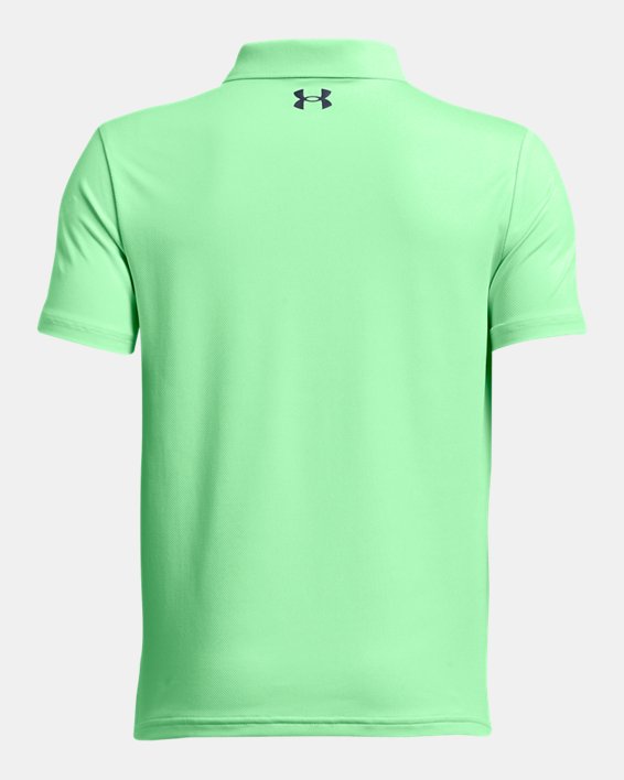 Boys' UA Matchplay Polo, Green, pdpMainDesktop image number 1